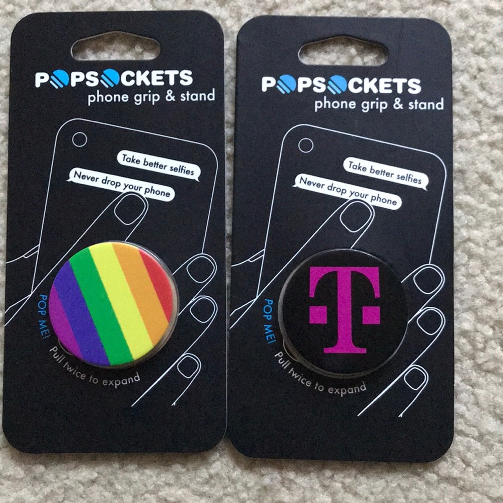 Rainbow 🌈 Popsocket + Free T-Mobile Popsocket